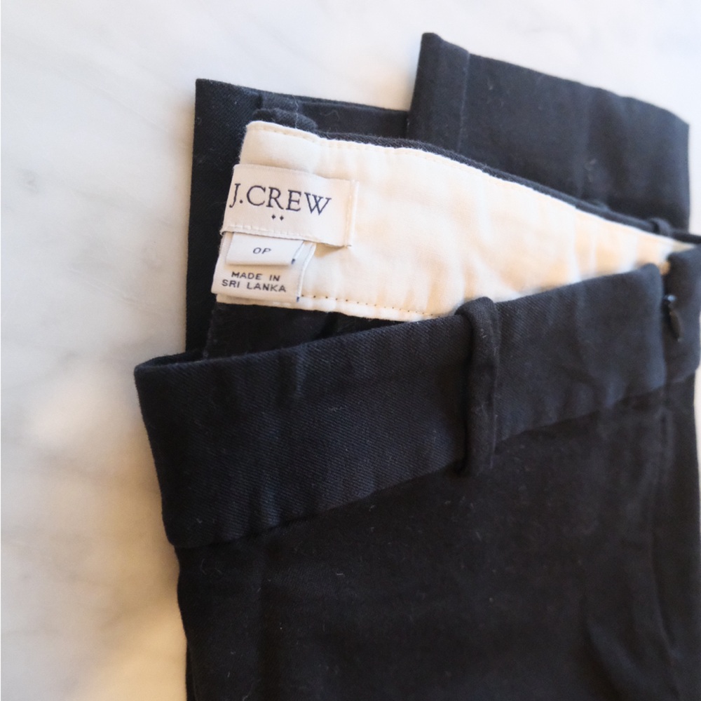 J. Crew Black Pants Classic Style - Women’s